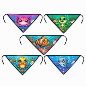 Bandana Bichinhos da Floresta - 10 un.