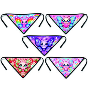 ssaaa Bandana Borboletinhas - 10 un.