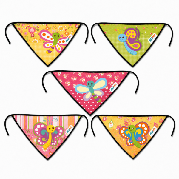Bandana Borboletinha - 10 un.