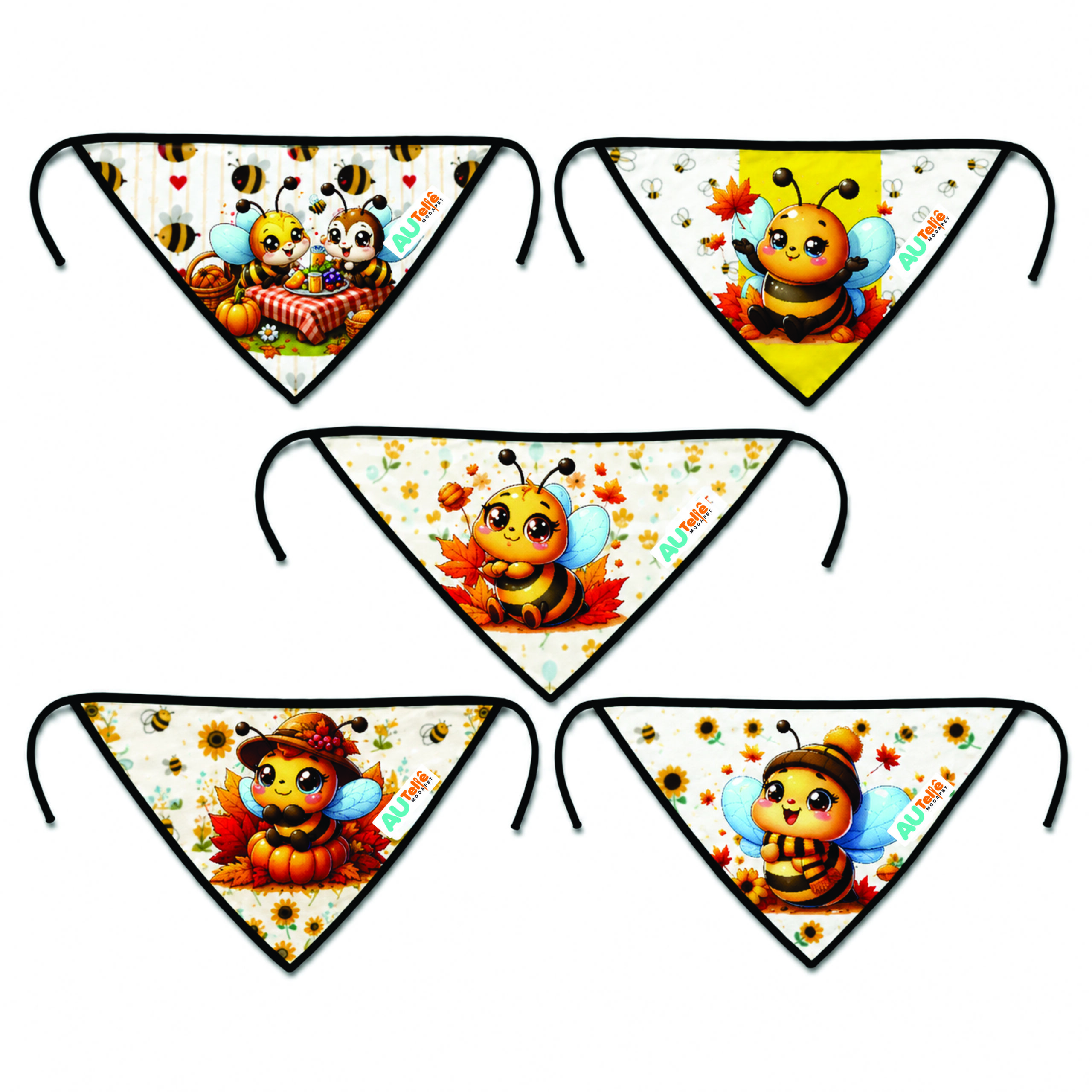 Bandana Abelhinha - 10 un.