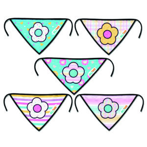 Bandana Florzinhas - 10 un.