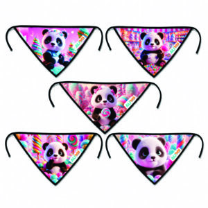 Bandana Panda - 10 un.
