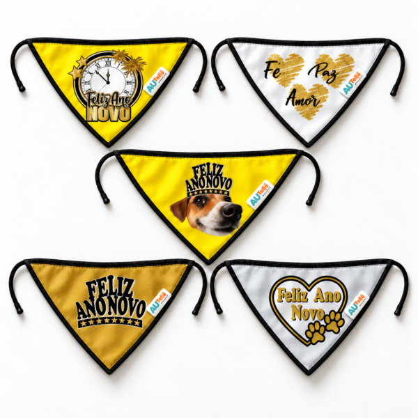 Bandana Feliz Ano Novo 01 - 10 un.
