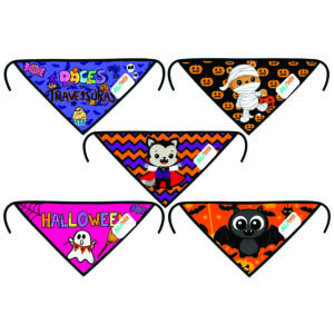 Bandana Halloween 07 - 10 un.