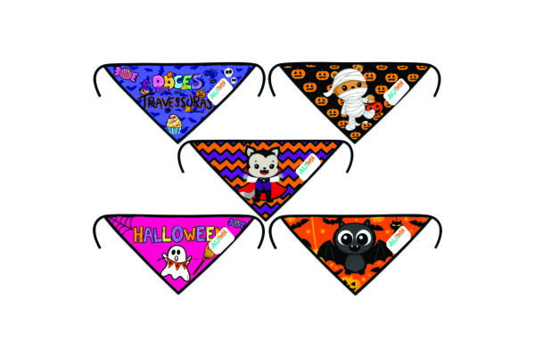 Bandana Halloween 07 - 10 un.